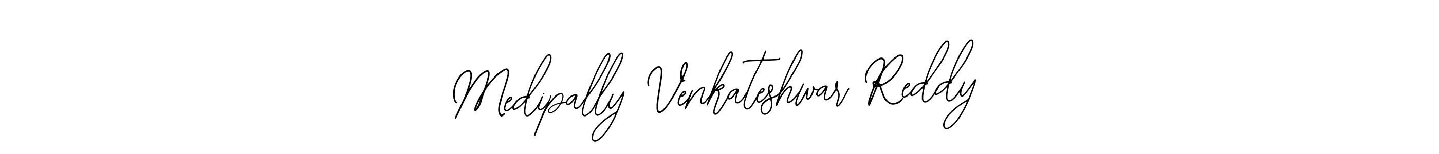 Design your own signature with our free online signature maker. With this signature software, you can create a handwritten (Bearetta-2O07w) signature for name Medipally Venkateshwar Reddy. Medipally Venkateshwar Reddy signature style 12 images and pictures png