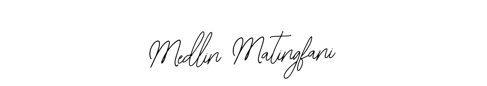 You can use this online signature creator to create a handwritten signature for the name Medlin Matingfani. This is the best online autograph maker. Medlin Matingfani signature style 12 images and pictures png
