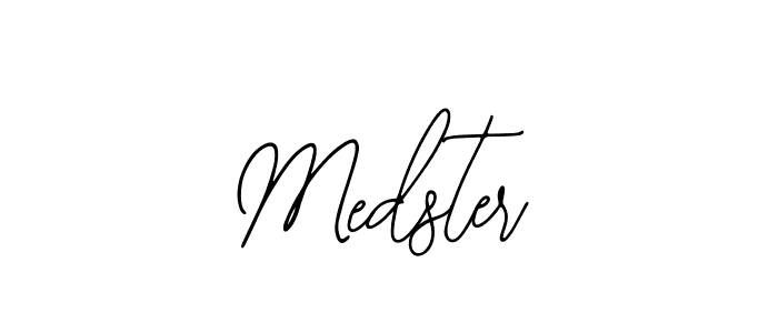 The best way (Bearetta-2O07w) to make a short signature is to pick only two or three words in your name. The name Medster include a total of six letters. For converting this name. Medster signature style 12 images and pictures png