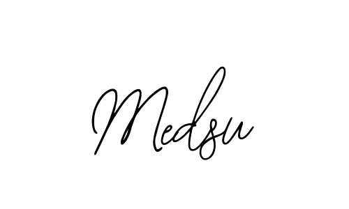 Also we have Medsu name is the best signature style. Create professional handwritten signature collection using Bearetta-2O07w autograph style. Medsu signature style 12 images and pictures png