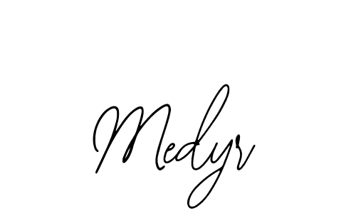 It looks lik you need a new signature style for name Medyr. Design unique handwritten (Bearetta-2O07w) signature with our free signature maker in just a few clicks. Medyr signature style 12 images and pictures png