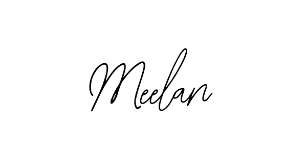 The best way (Bearetta-2O07w) to make a short signature is to pick only two or three words in your name. The name Meelan include a total of six letters. For converting this name. Meelan signature style 12 images and pictures png