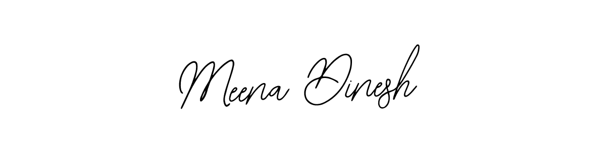 Make a beautiful signature design for name Meena Dinesh. Use this online signature maker to create a handwritten signature for free. Meena Dinesh signature style 12 images and pictures png