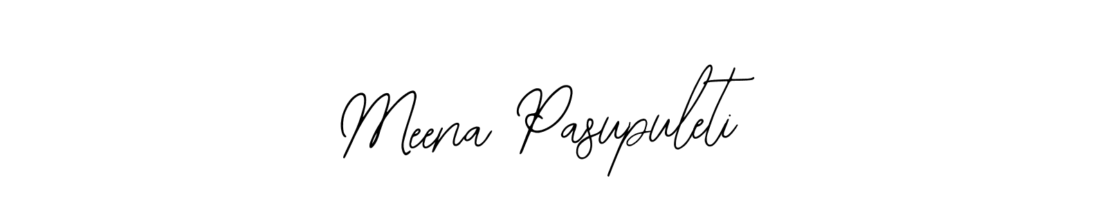 It looks lik you need a new signature style for name Meena Pasupuleti. Design unique handwritten (Bearetta-2O07w) signature with our free signature maker in just a few clicks. Meena Pasupuleti signature style 12 images and pictures png