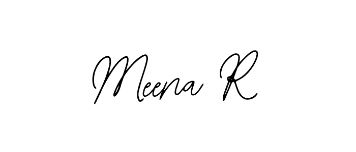 if you are searching for the best signature style for your name Meena R. so please give up your signature search. here we have designed multiple signature styles  using Bearetta-2O07w. Meena R signature style 12 images and pictures png