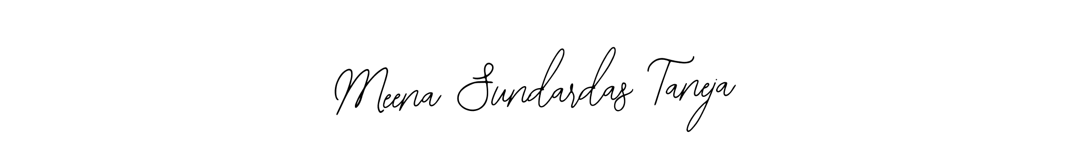 It looks lik you need a new signature style for name Meena Sundardas Taneja. Design unique handwritten (Bearetta-2O07w) signature with our free signature maker in just a few clicks. Meena Sundardas Taneja signature style 12 images and pictures png