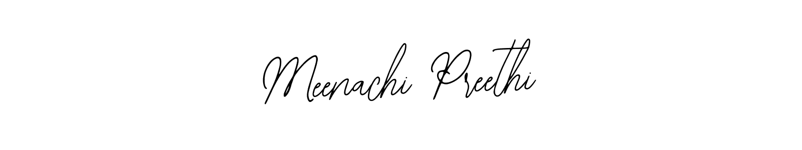 It looks lik you need a new signature style for name Meenachi Preethi. Design unique handwritten (Bearetta-2O07w) signature with our free signature maker in just a few clicks. Meenachi Preethi signature style 12 images and pictures png