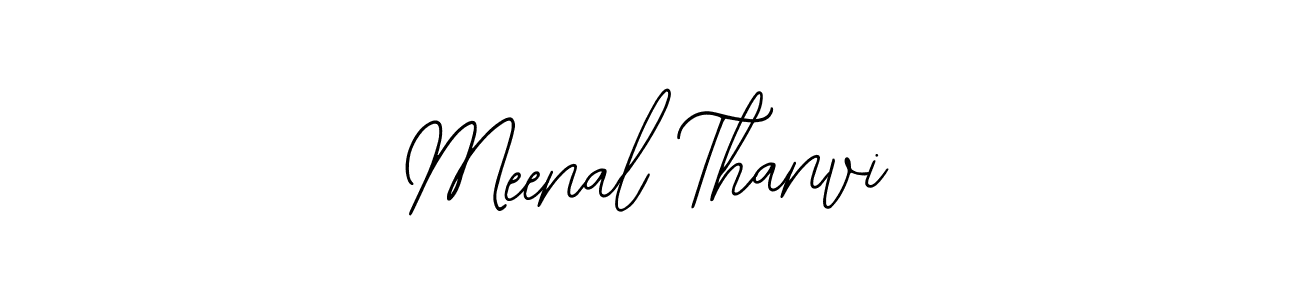 You should practise on your own different ways (Bearetta-2O07w) to write your name (Meenal Thanvi) in signature. don't let someone else do it for you. Meenal Thanvi signature style 12 images and pictures png