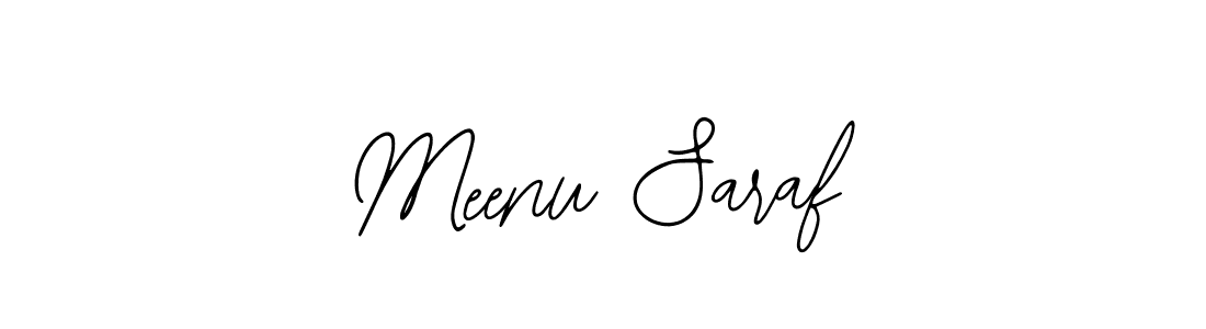The best way (Bearetta-2O07w) to make a short signature is to pick only two or three words in your name. The name Meenu Saraf include a total of six letters. For converting this name. Meenu Saraf signature style 12 images and pictures png