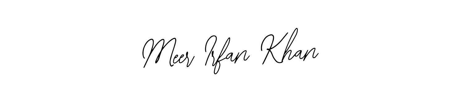 Design your own signature with our free online signature maker. With this signature software, you can create a handwritten (Bearetta-2O07w) signature for name Meer Irfan Khan. Meer Irfan Khan signature style 12 images and pictures png