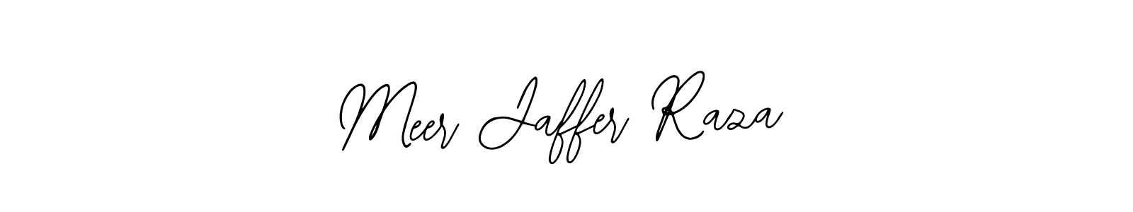 Use a signature maker to create a handwritten signature online. With this signature software, you can design (Bearetta-2O07w) your own signature for name Meer Jaffer Raza. Meer Jaffer Raza signature style 12 images and pictures png