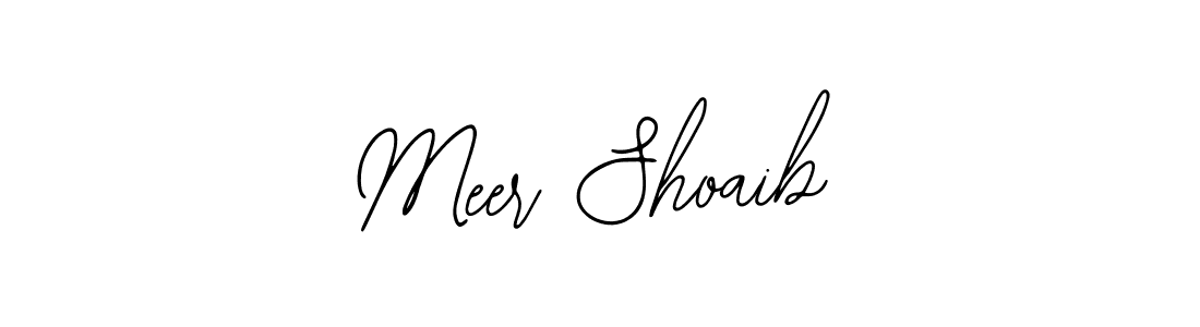 Meer Shoaib stylish signature style. Best Handwritten Sign (Bearetta-2O07w) for my name. Handwritten Signature Collection Ideas for my name Meer Shoaib. Meer Shoaib signature style 12 images and pictures png