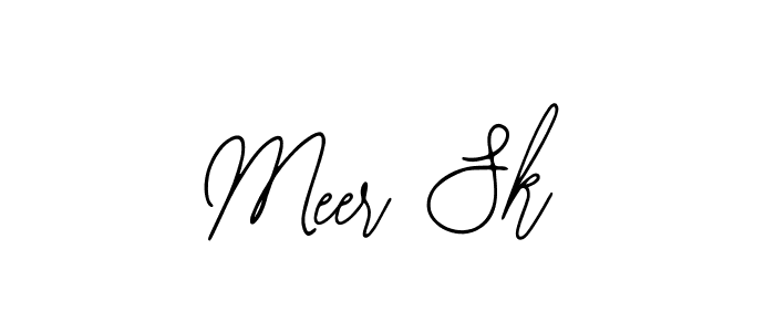 You should practise on your own different ways (Bearetta-2O07w) to write your name (Meer Sk) in signature. don't let someone else do it for you. Meer Sk signature style 12 images and pictures png