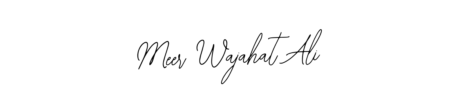 Create a beautiful signature design for name Meer Wajahat Ali. With this signature (Bearetta-2O07w) fonts, you can make a handwritten signature for free. Meer Wajahat Ali signature style 12 images and pictures png