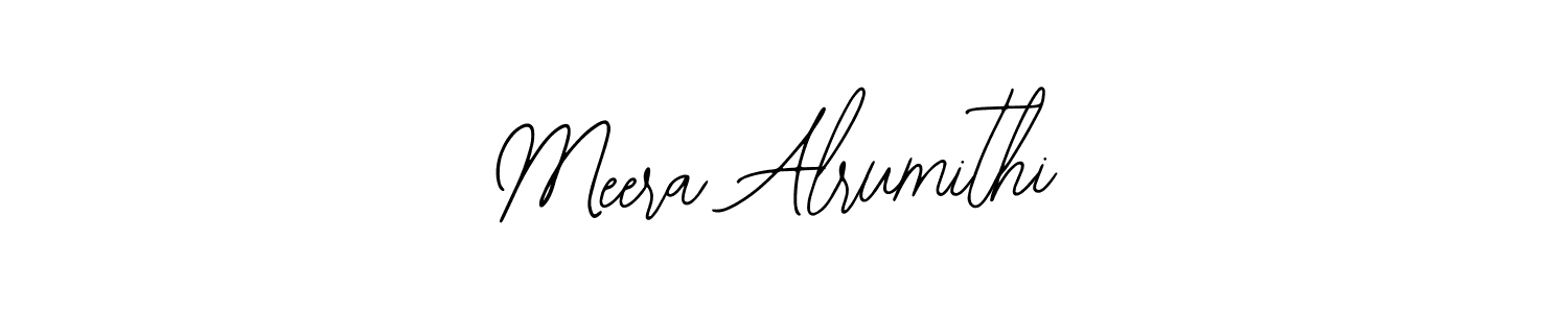 Meera Alrumithi stylish signature style. Best Handwritten Sign (Bearetta-2O07w) for my name. Handwritten Signature Collection Ideas for my name Meera Alrumithi. Meera Alrumithi signature style 12 images and pictures png