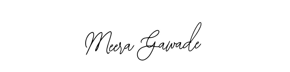 Create a beautiful signature design for name Meera Gawade. With this signature (Bearetta-2O07w) fonts, you can make a handwritten signature for free. Meera Gawade signature style 12 images and pictures png