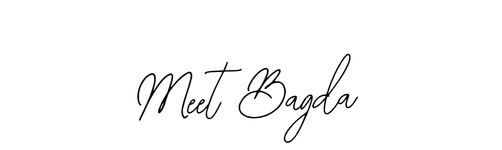 You can use this online signature creator to create a handwritten signature for the name Meet Bagda. This is the best online autograph maker. Meet Bagda signature style 12 images and pictures png