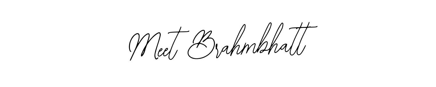 How to Draw Meet Brahmbhatt signature style? Bearetta-2O07w is a latest design signature styles for name Meet Brahmbhatt. Meet Brahmbhatt signature style 12 images and pictures png