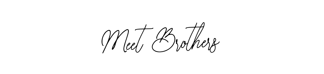 This is the best signature style for the Meet Brothers name. Also you like these signature font (Bearetta-2O07w). Mix name signature. Meet Brothers signature style 12 images and pictures png