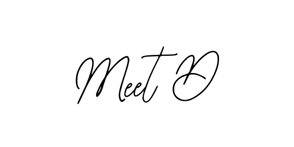 Also we have Meet D name is the best signature style. Create professional handwritten signature collection using Bearetta-2O07w autograph style. Meet D signature style 12 images and pictures png