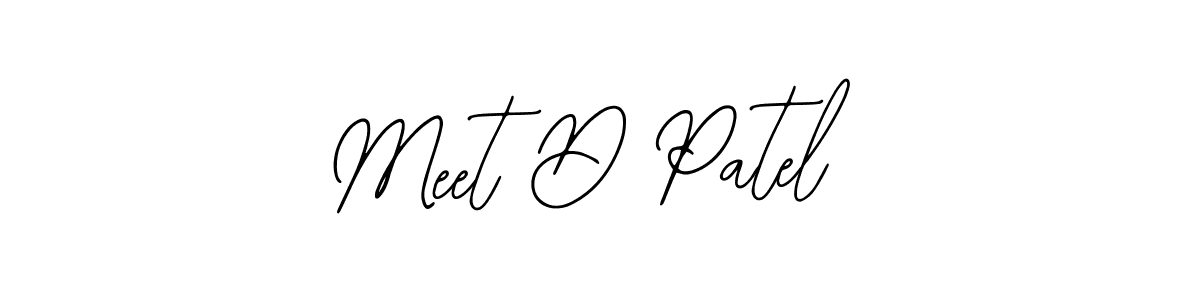 Also You can easily find your signature by using the search form. We will create Meet D Patel name handwritten signature images for you free of cost using Bearetta-2O07w sign style. Meet D Patel signature style 12 images and pictures png