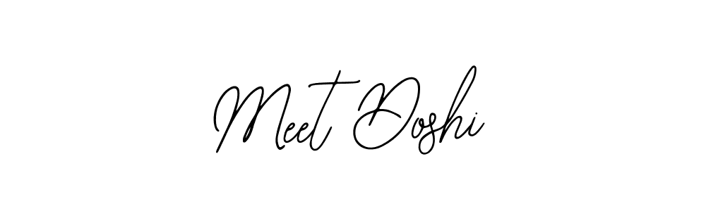 Similarly Bearetta-2O07w is the best handwritten signature design. Signature creator online .You can use it as an online autograph creator for name Meet Doshi. Meet Doshi signature style 12 images and pictures png