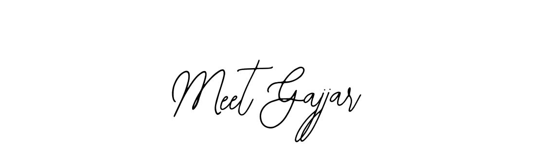 It looks lik you need a new signature style for name Meet Gajjar. Design unique handwritten (Bearetta-2O07w) signature with our free signature maker in just a few clicks. Meet Gajjar signature style 12 images and pictures png