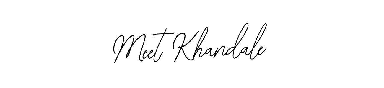 Check out images of Autograph of Meet Khandale name. Actor Meet Khandale Signature Style. Bearetta-2O07w is a professional sign style online. Meet Khandale signature style 12 images and pictures png