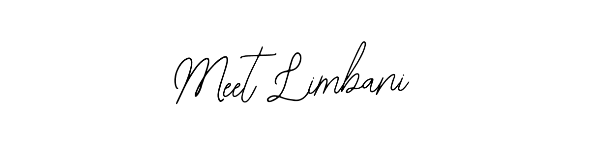 Also You can easily find your signature by using the search form. We will create Meet Limbani name handwritten signature images for you free of cost using Bearetta-2O07w sign style. Meet Limbani signature style 12 images and pictures png