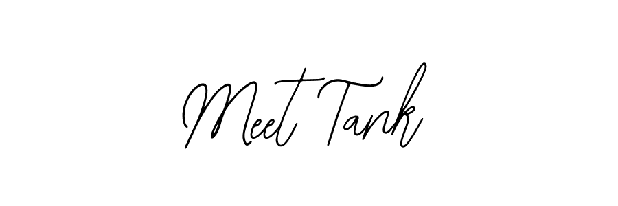 if you are searching for the best signature style for your name Meet Tank. so please give up your signature search. here we have designed multiple signature styles  using Bearetta-2O07w. Meet Tank signature style 12 images and pictures png