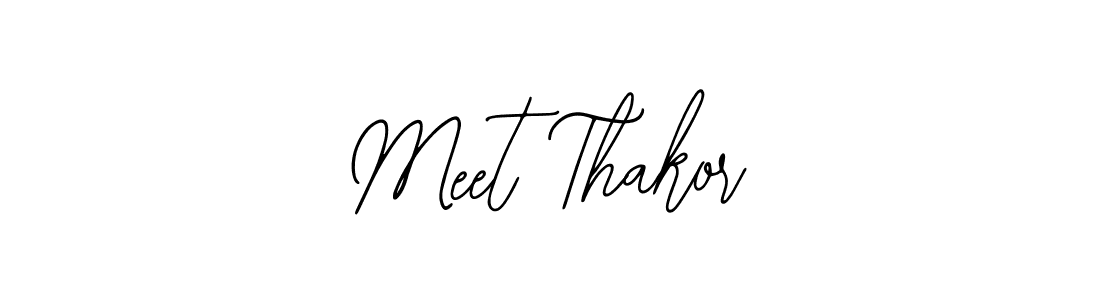 Meet Thakor stylish signature style. Best Handwritten Sign (Bearetta-2O07w) for my name. Handwritten Signature Collection Ideas for my name Meet Thakor. Meet Thakor signature style 12 images and pictures png