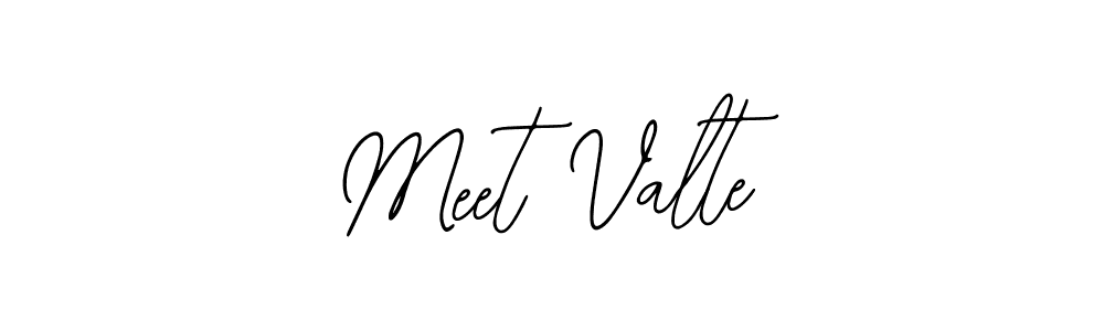 Design your own signature with our free online signature maker. With this signature software, you can create a handwritten (Bearetta-2O07w) signature for name Meet Valte. Meet Valte signature style 12 images and pictures png