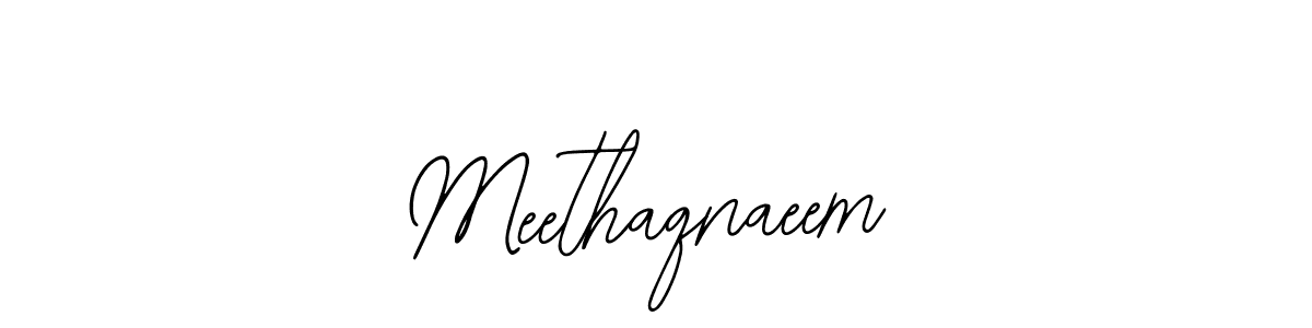 Design your own signature with our free online signature maker. With this signature software, you can create a handwritten (Bearetta-2O07w) signature for name Meethaqnaeem. Meethaqnaeem signature style 12 images and pictures png