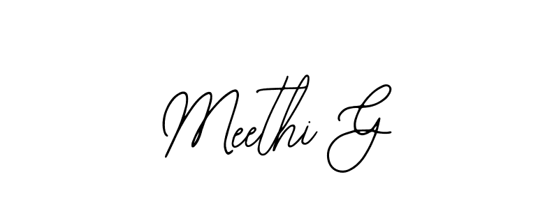 You can use this online signature creator to create a handwritten signature for the name Meethi G. This is the best online autograph maker. Meethi G signature style 12 images and pictures png
