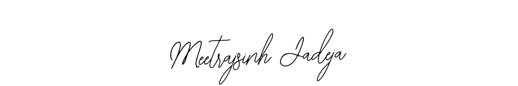 This is the best signature style for the Meetrajsinh Jadeja name. Also you like these signature font (Bearetta-2O07w). Mix name signature. Meetrajsinh Jadeja signature style 12 images and pictures png