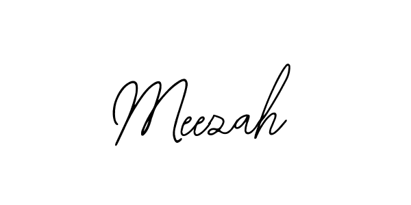 Similarly Bearetta-2O07w is the best handwritten signature design. Signature creator online .You can use it as an online autograph creator for name Meezah. Meezah signature style 12 images and pictures png