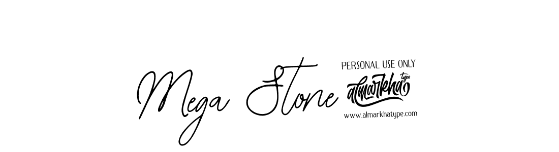 Use a signature maker to create a handwritten signature online. With this signature software, you can design (Bearetta-2O07w) your own signature for name Mega Stone!. Mega Stone! signature style 12 images and pictures png