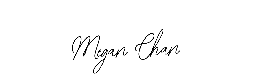 Similarly Bearetta-2O07w is the best handwritten signature design. Signature creator online .You can use it as an online autograph creator for name Megan Chan. Megan Chan signature style 12 images and pictures png