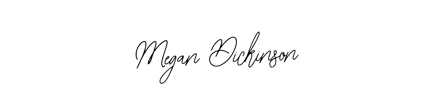 How to Draw Megan Dickinson signature style? Bearetta-2O07w is a latest design signature styles for name Megan Dickinson. Megan Dickinson signature style 12 images and pictures png