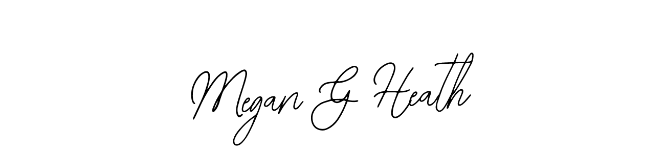 It looks lik you need a new signature style for name Megan G Heath. Design unique handwritten (Bearetta-2O07w) signature with our free signature maker in just a few clicks. Megan G Heath signature style 12 images and pictures png