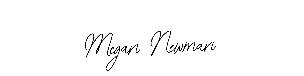 You should practise on your own different ways (Bearetta-2O07w) to write your name (Megan Newman) in signature. don't let someone else do it for you. Megan Newman signature style 12 images and pictures png