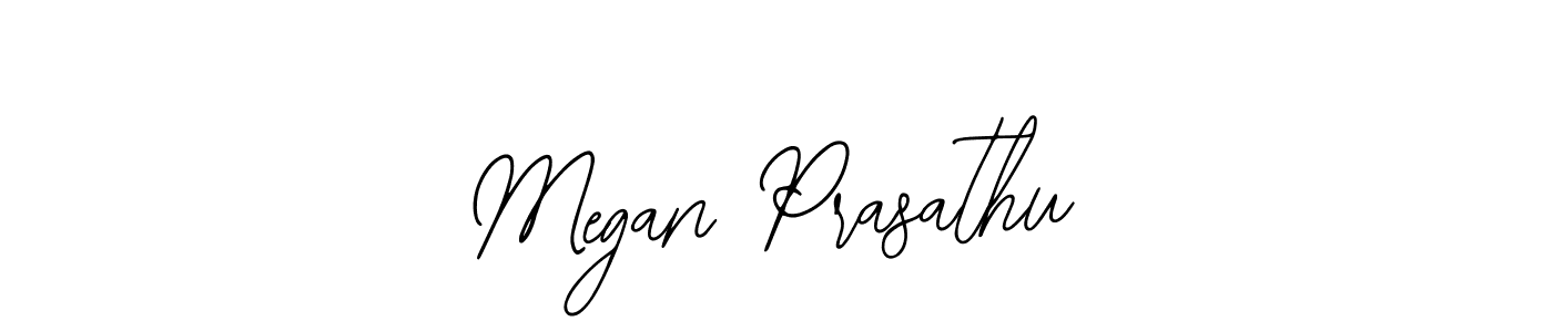 Also You can easily find your signature by using the search form. We will create Megan Prasathu name handwritten signature images for you free of cost using Bearetta-2O07w sign style. Megan Prasathu signature style 12 images and pictures png