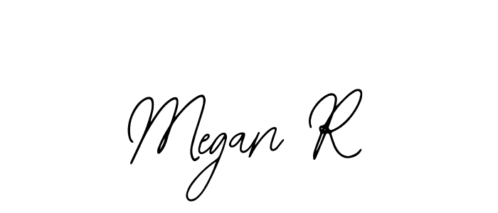 See photos of Megan R official signature by Spectra . Check more albums & portfolios. Read reviews & check more about Bearetta-2O07w font. Megan R signature style 12 images and pictures png