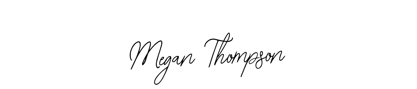 The best way (Bearetta-2O07w) to make a short signature is to pick only two or three words in your name. The name Megan Thompson include a total of six letters. For converting this name. Megan Thompson signature style 12 images and pictures png
