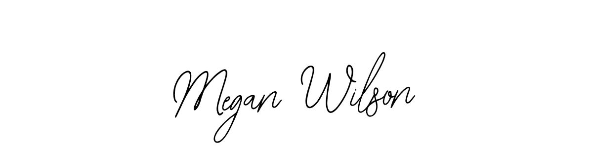 if you are searching for the best signature style for your name Megan Wilson. so please give up your signature search. here we have designed multiple signature styles  using Bearetta-2O07w. Megan Wilson signature style 12 images and pictures png