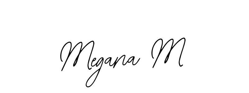 See photos of Megana M official signature by Spectra . Check more albums & portfolios. Read reviews & check more about Bearetta-2O07w font. Megana M signature style 12 images and pictures png
