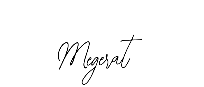 How to make Megerat signature? Bearetta-2O07w is a professional autograph style. Create handwritten signature for Megerat name. Megerat signature style 12 images and pictures png