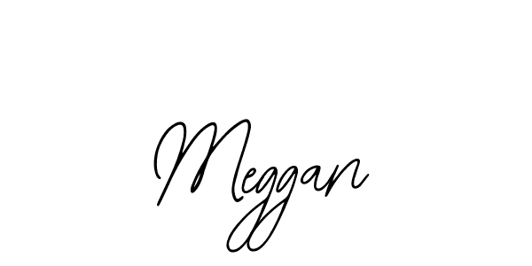 You should practise on your own different ways (Bearetta-2O07w) to write your name (Meggan) in signature. don't let someone else do it for you. Meggan signature style 12 images and pictures png