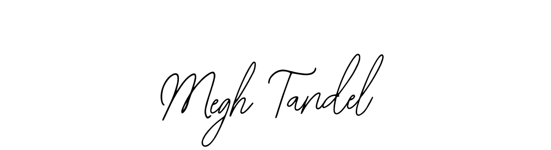 Similarly Bearetta-2O07w is the best handwritten signature design. Signature creator online .You can use it as an online autograph creator for name Megh Tandel. Megh Tandel signature style 12 images and pictures png