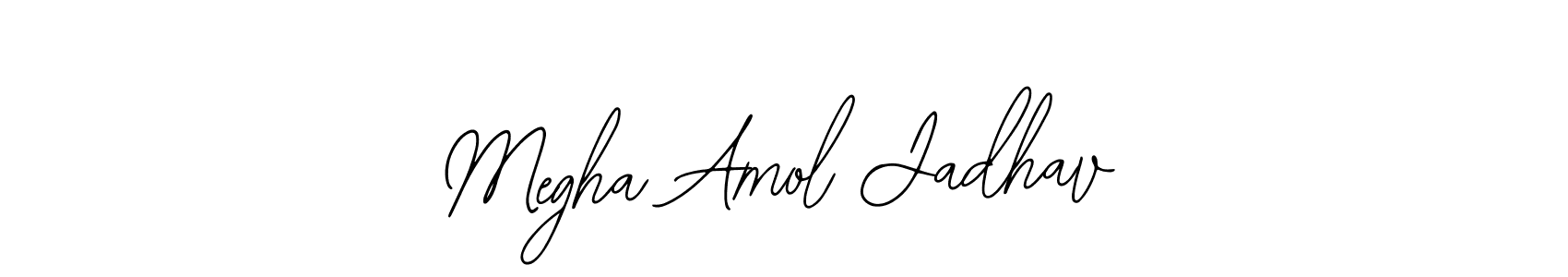 Similarly Bearetta-2O07w is the best handwritten signature design. Signature creator online .You can use it as an online autograph creator for name Megha Amol Jadhav. Megha Amol Jadhav signature style 12 images and pictures png